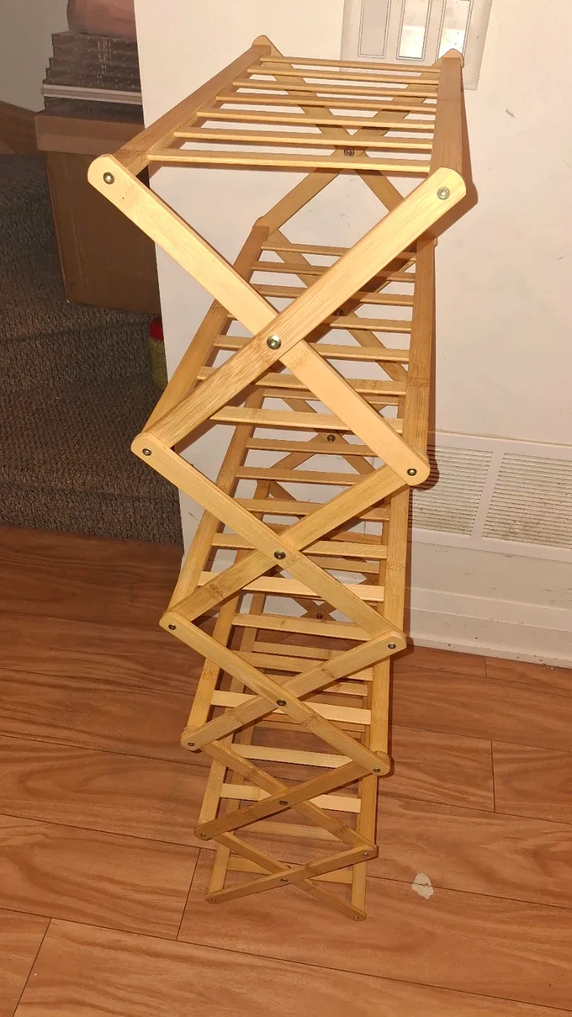 Bamboo Shoe Rack 🥕 image indicator(3)