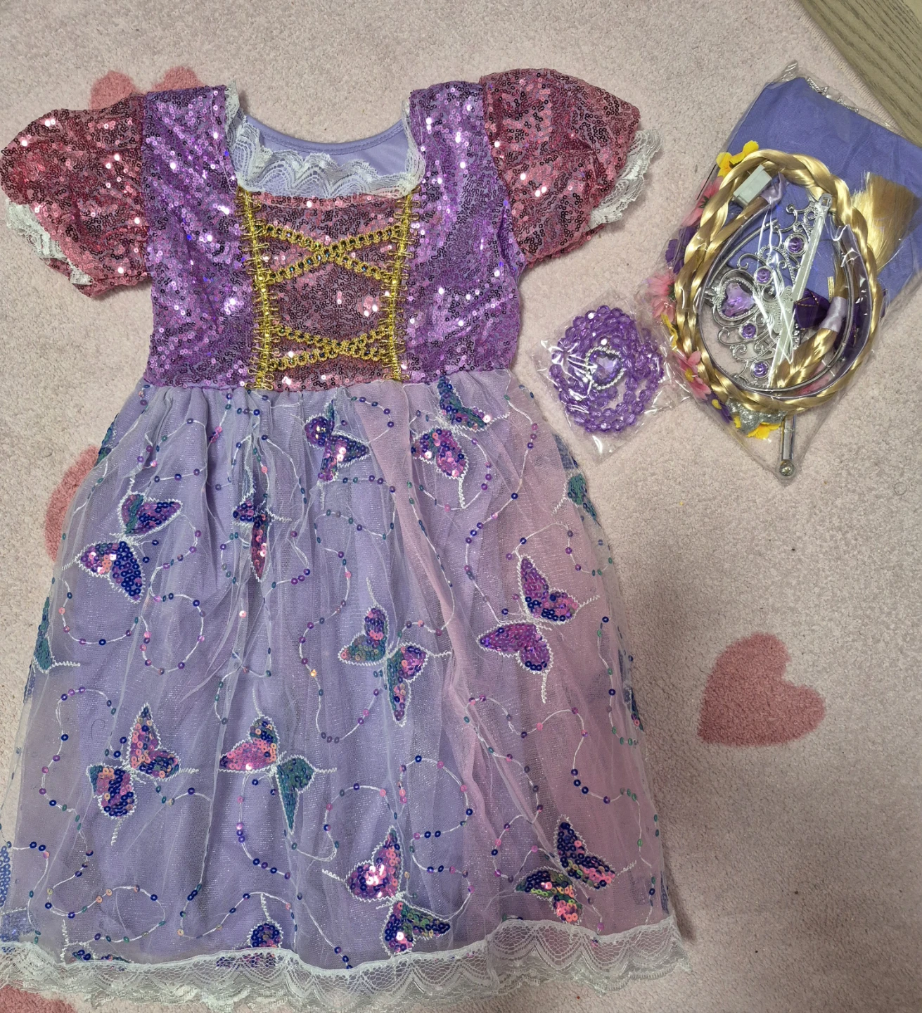Princess Dress Up Costume - Size S (3-10 years) - photo 2