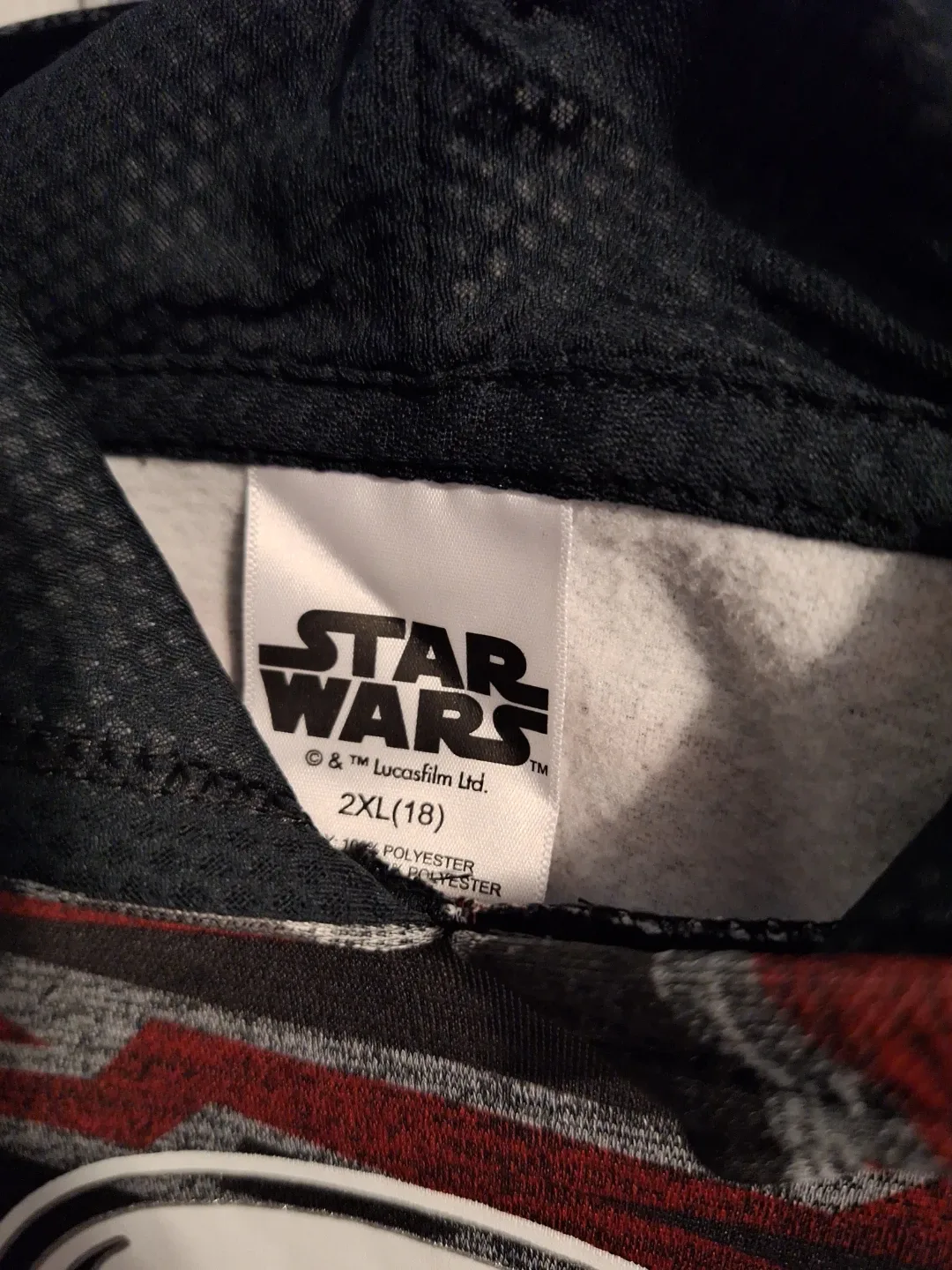 Star Wars Stormtrooper Hoodie - Youth Size 2XL image indicator(2)