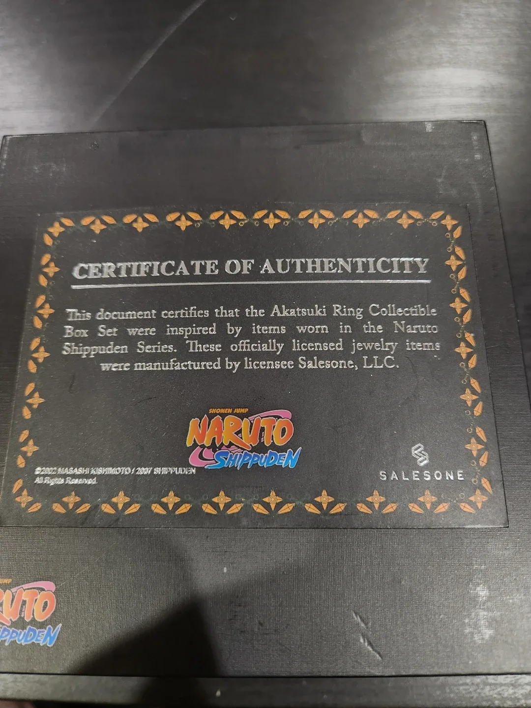 Naruto Shippuden Akatsuki Ring Set with Box image indicator(6)