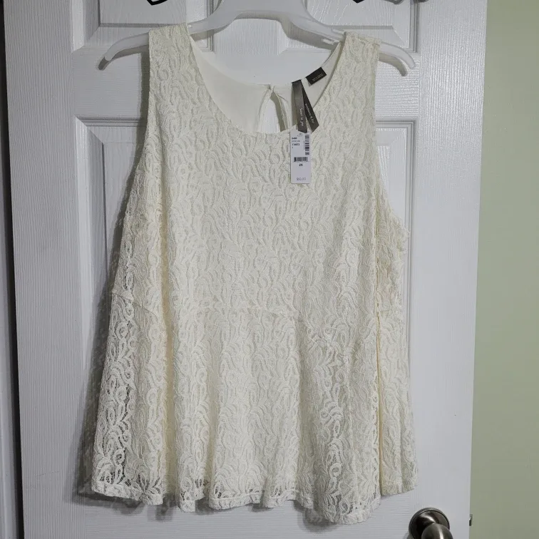 Ladies Pennington's Tank Top Blouse Size 2X thumbnail