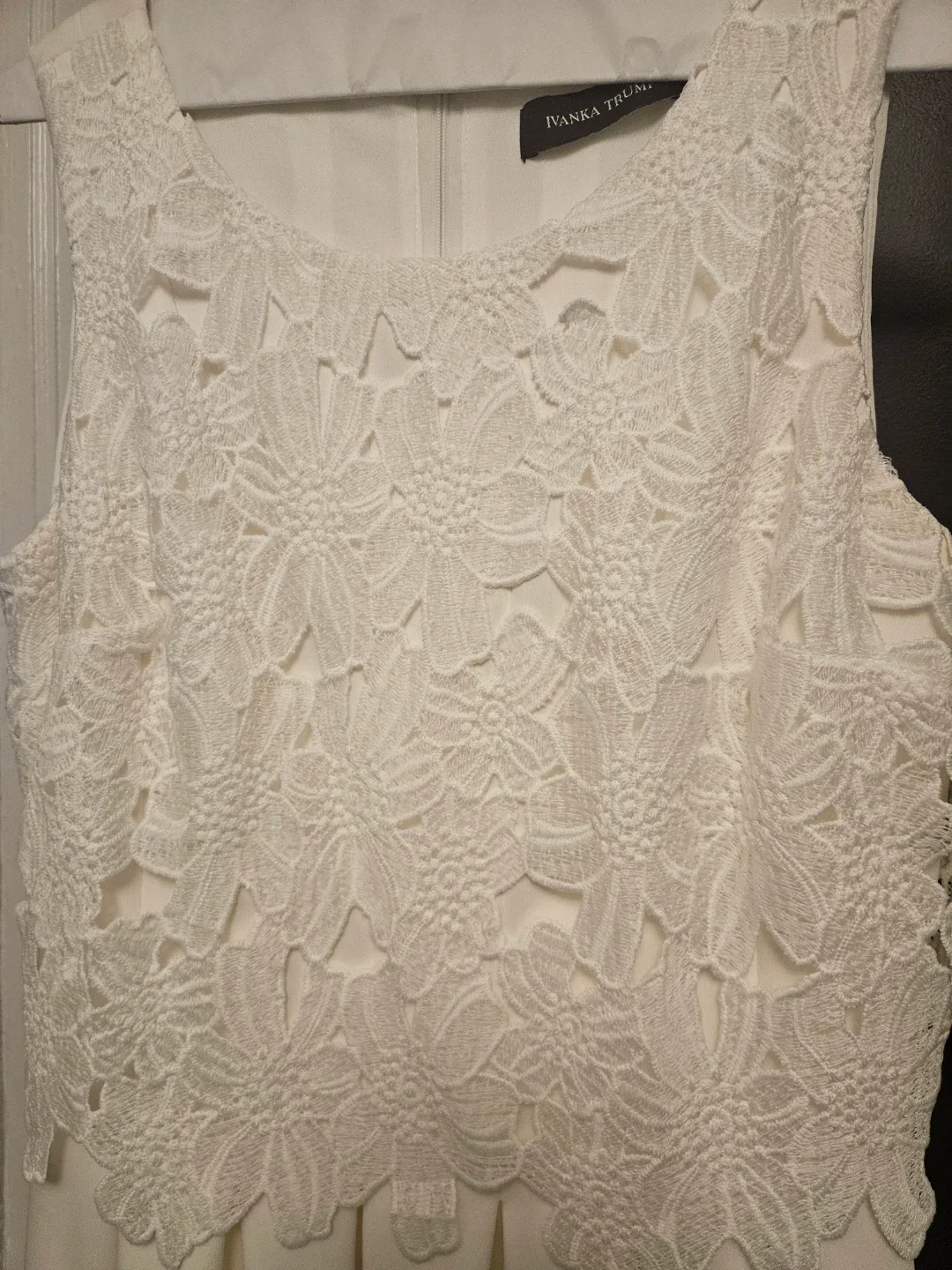 Ivanka Trump White Dress image indicator(2)