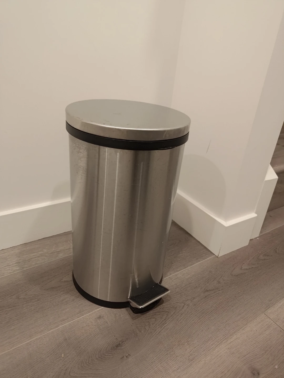IKEA SNÖRPA Pedal Bin, Stainless Steel