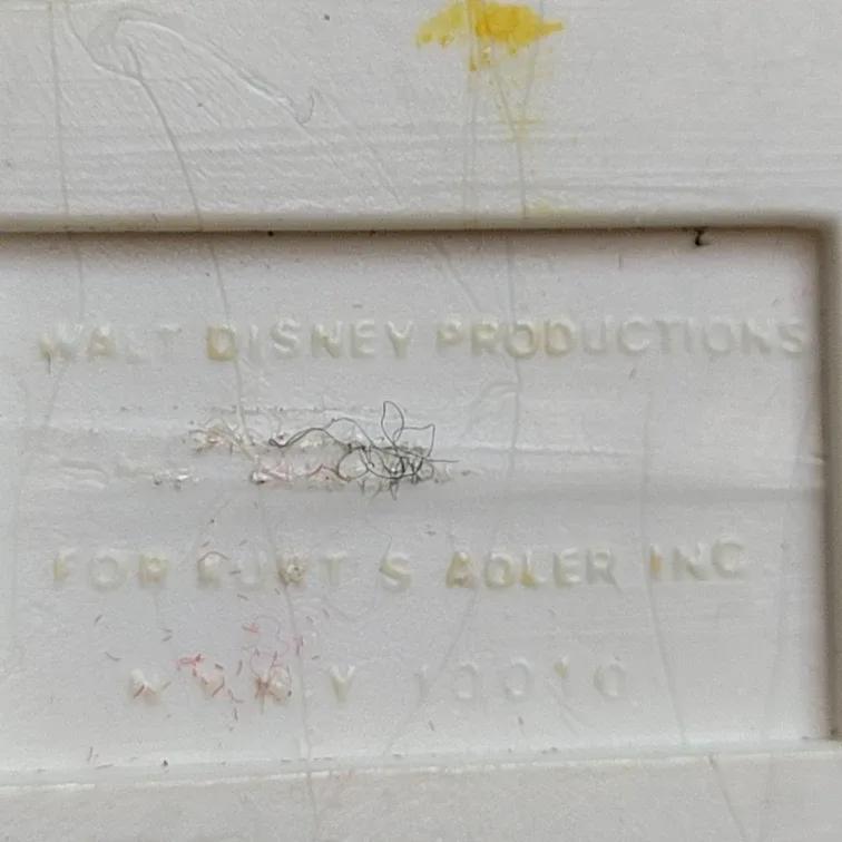 Pair of Vintage Mickey Mouse Santa Holiday Christmas Ornaments image indicator(5)