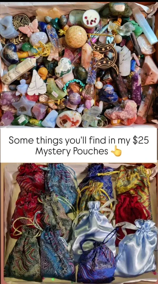 Mystery Crystal Pouches - $25
