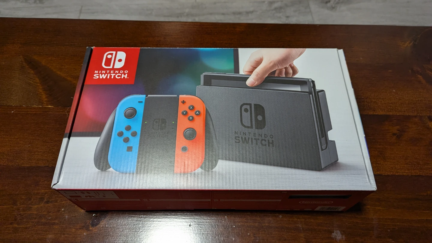 Nintendo Switch Console w/ Zelda Case