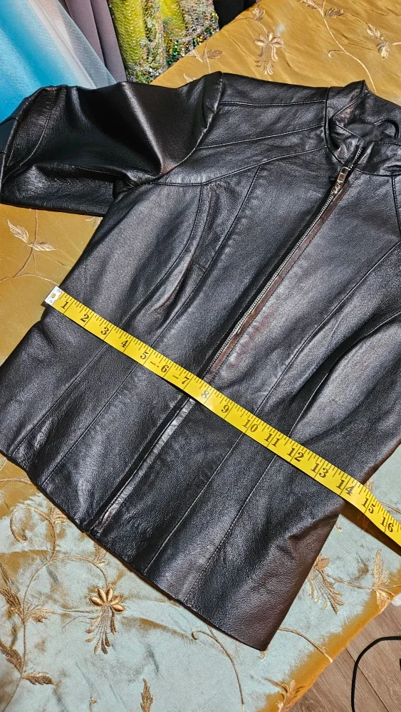 Black Leather Jacket image indicator(6)