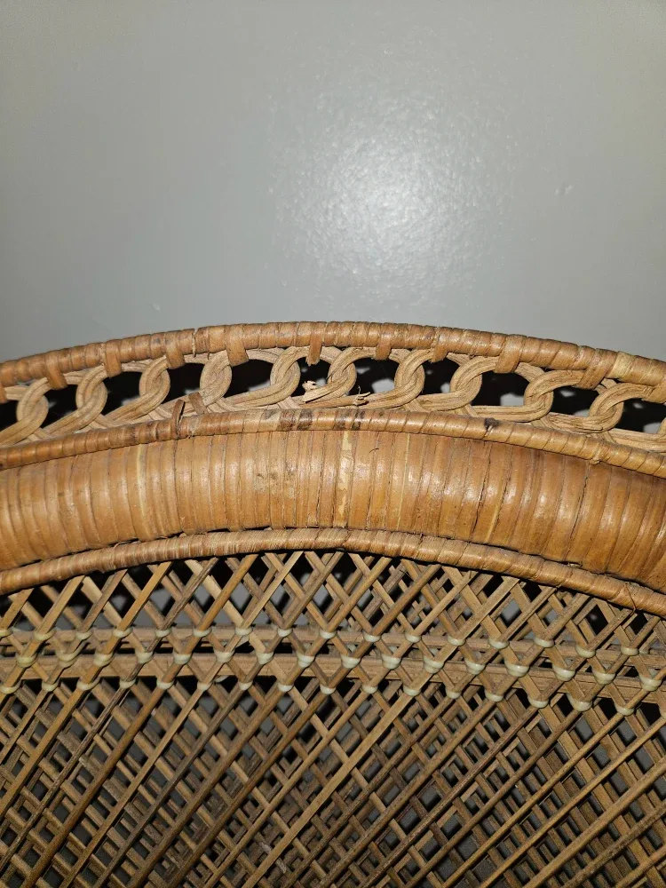 Wicker Peacock Chair image indicator(4)