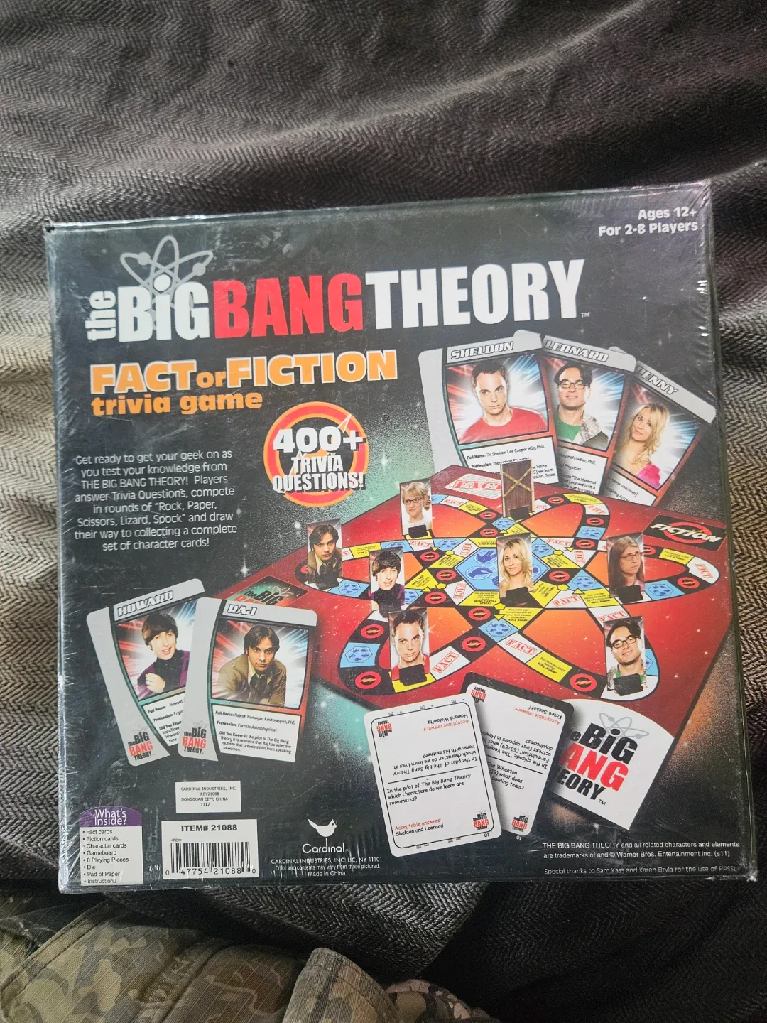 The Big Bang Theory Trivia Game (FACTORY SEALED) image indicator(2)