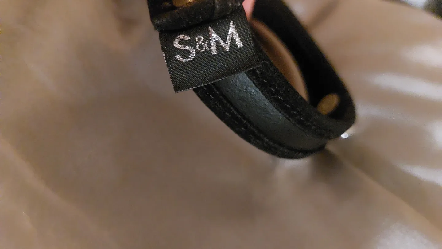 S&M Black Choker image indicator(2)