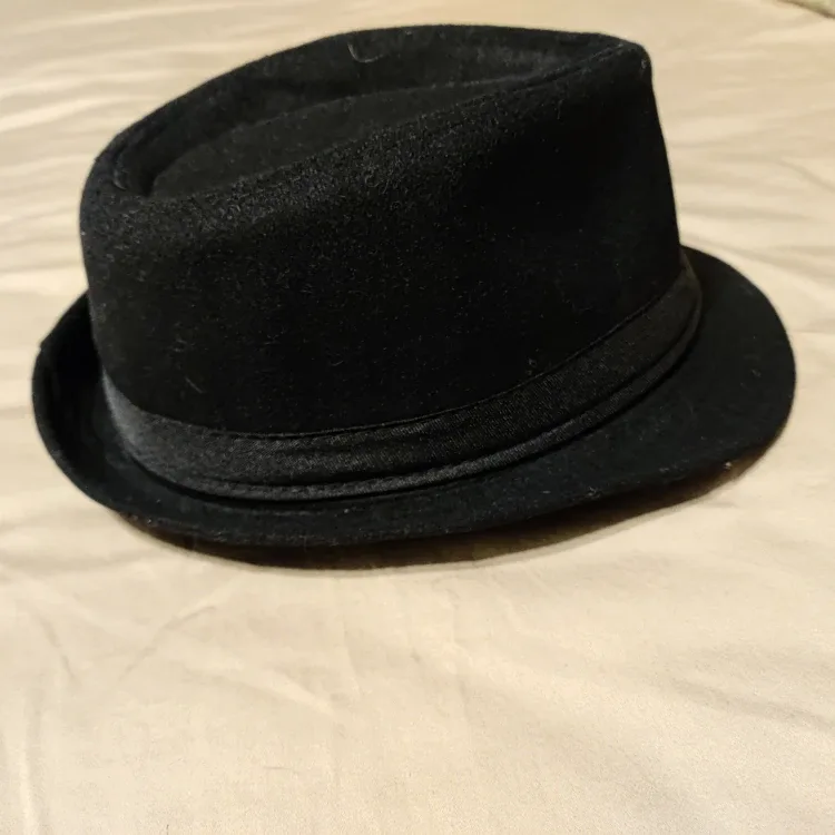 Black Fedora Hat