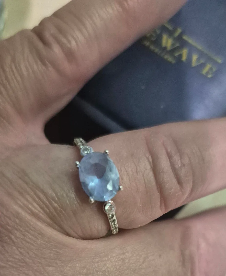 New sterling silver ring size 7 image indicator(4)