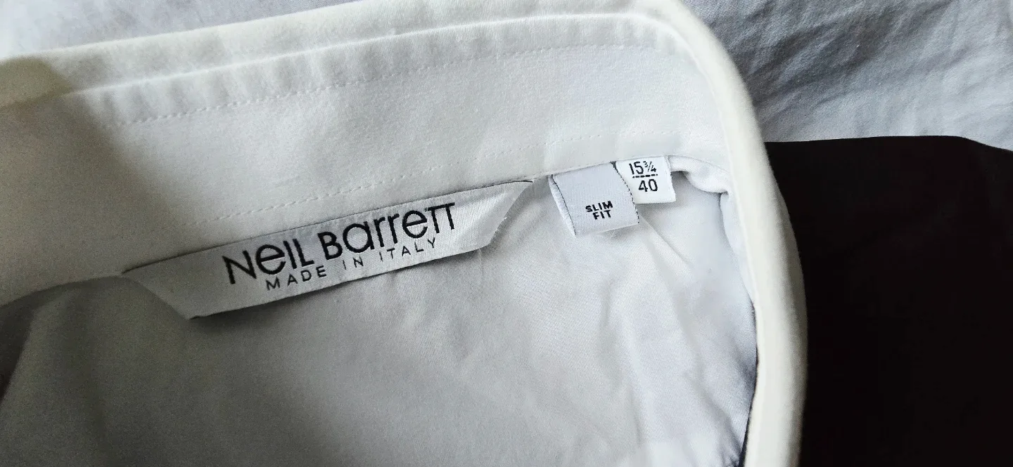 Neil Barrett Slim Fit Shirt - Size 15 3/4 image indicator(2)