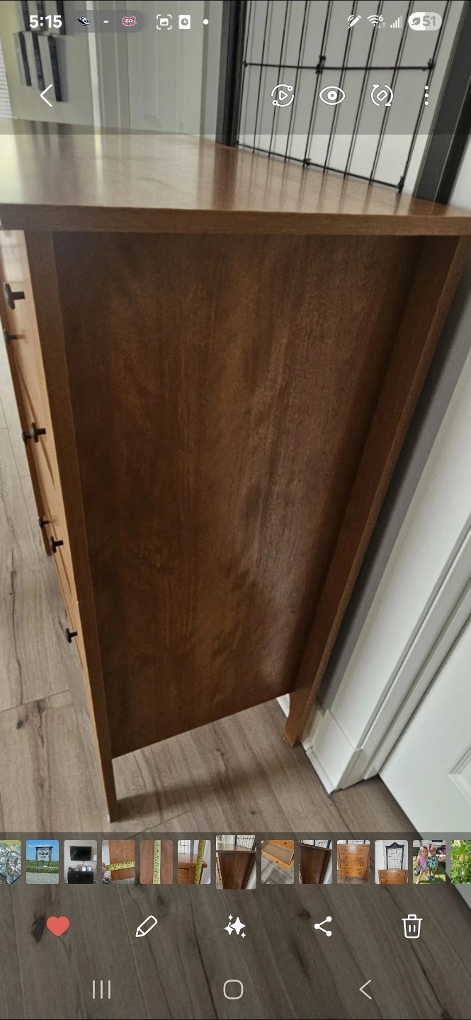 Wooden 6-Drawer Dresser - photo 3
