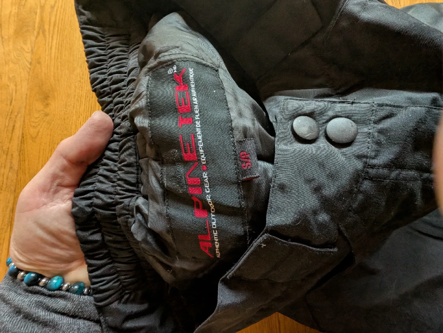 Alpine Peak Black Snow Pants - Size S image indicator(3)