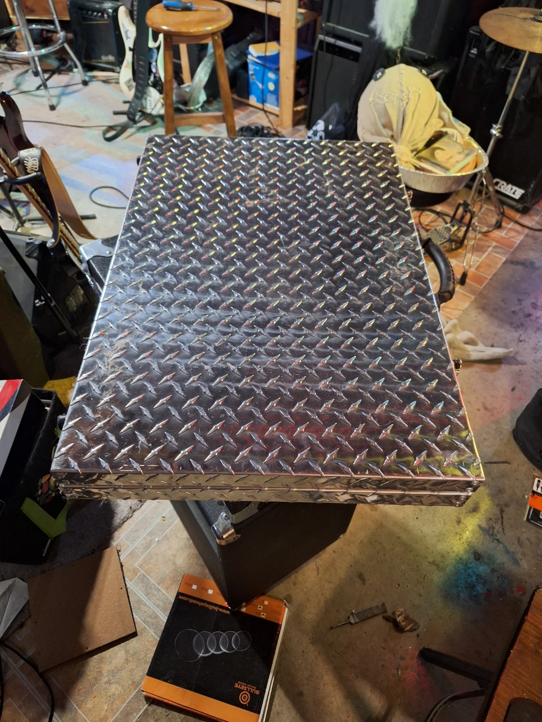 Custom Road Case - Diamond Plate