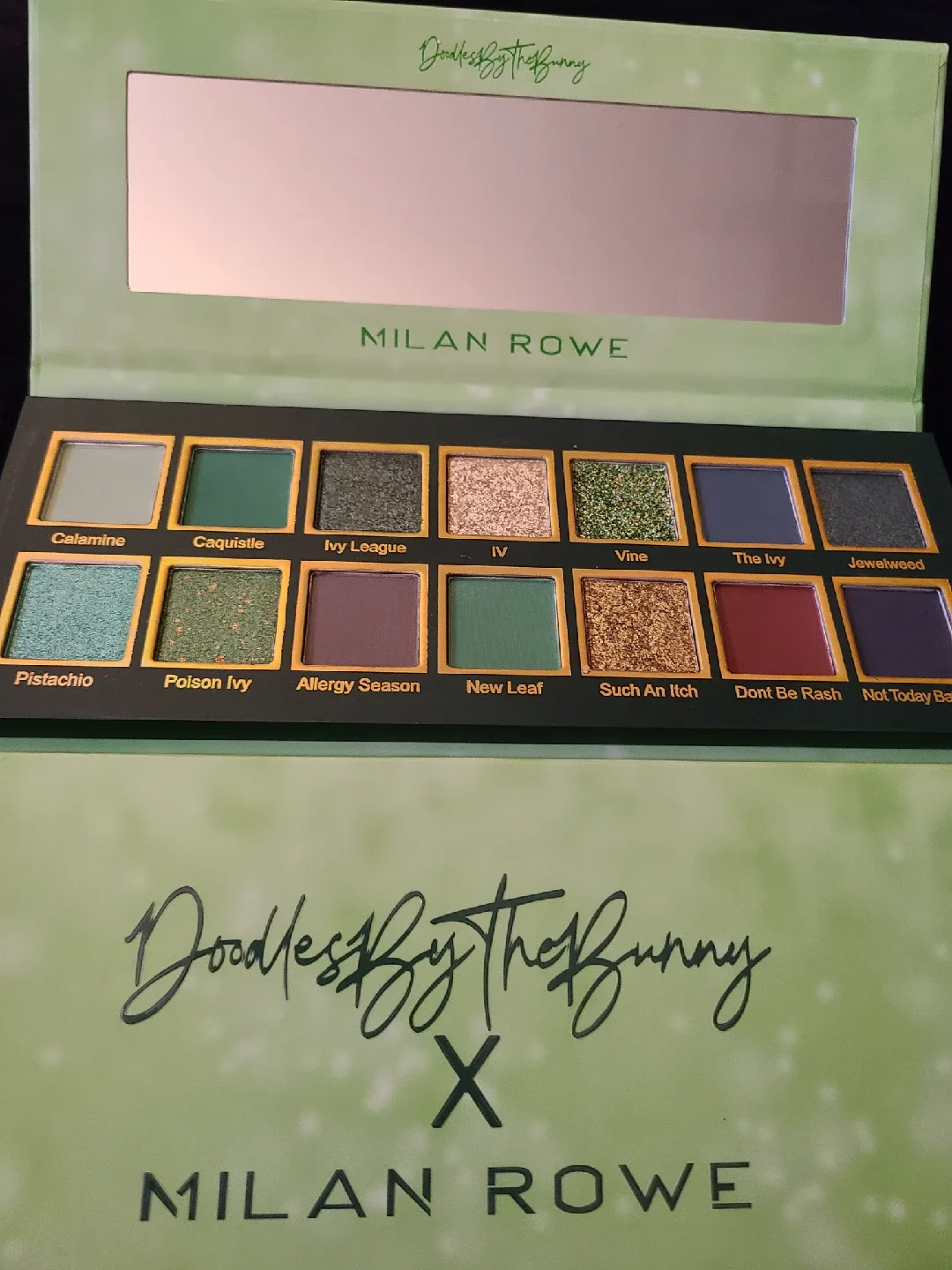 DoodlesByTheBunny X Milan Rowe Poison Ivy Palette thumbnail