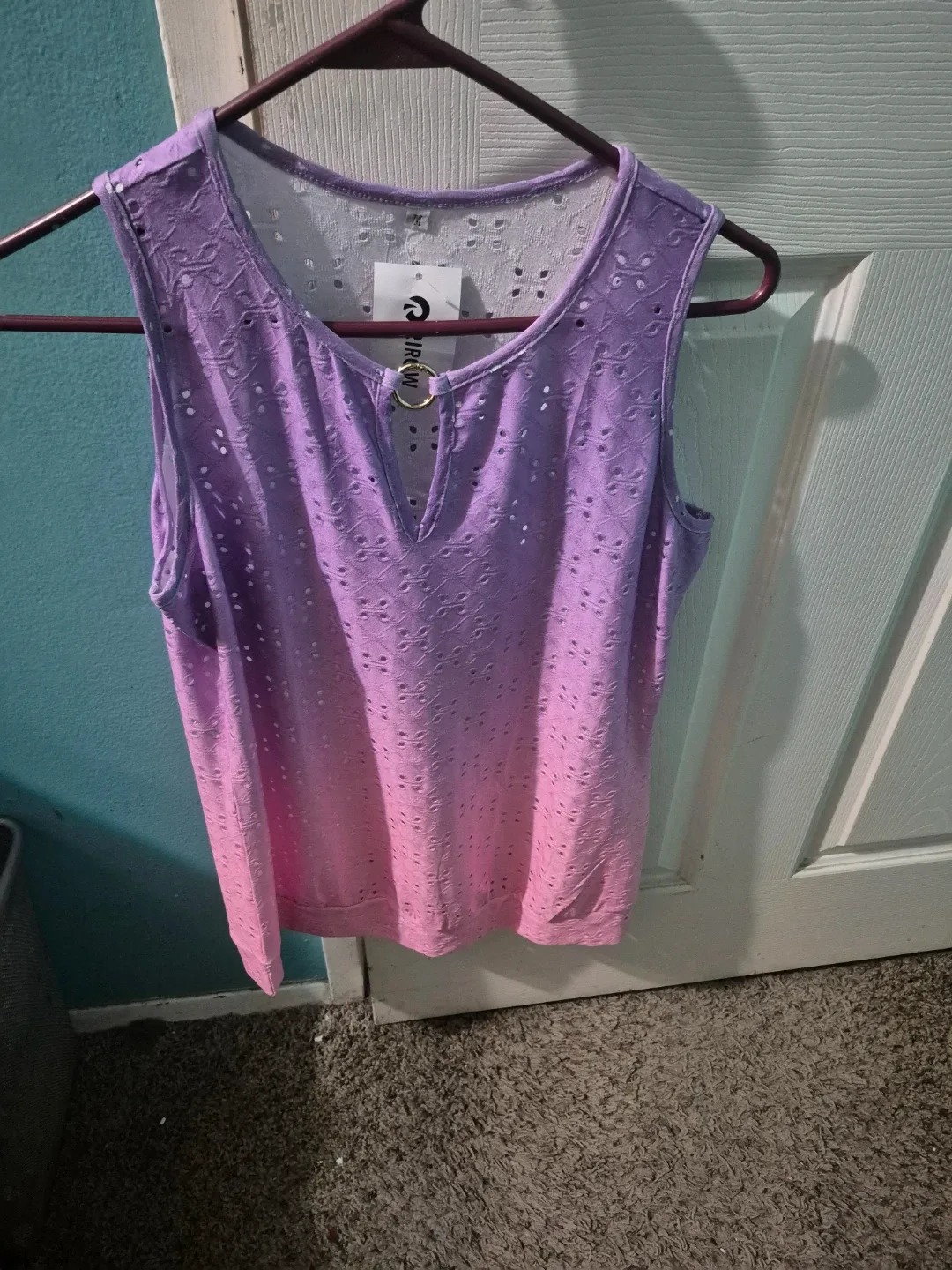 Ladies' Tank Top - Blue/Yellow & Pink image indicator(4)