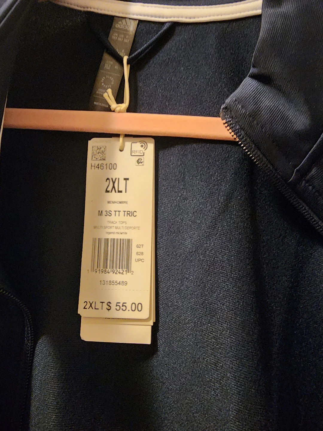 Adidas Track Jacket 2XLT - photo 5