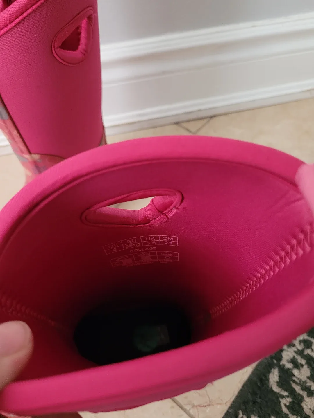 Storm by Cougar Snowbound Kids Waterproof Boots Girl’s Size 4 image indicator(5)