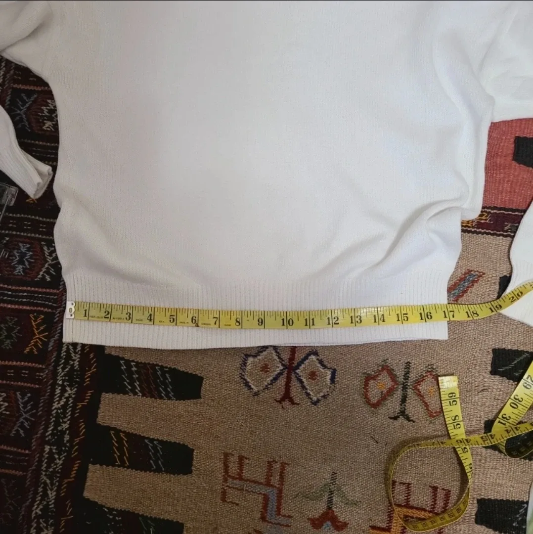 Clockhouse White Sweater - Size M image indicator(5)