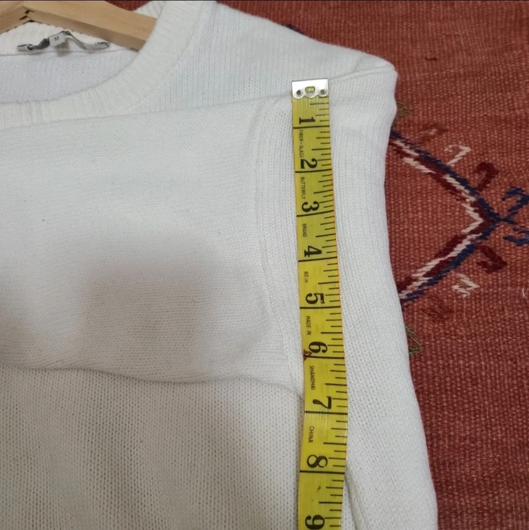 Clockhouse White Sweater - Size M image indicator(6)
