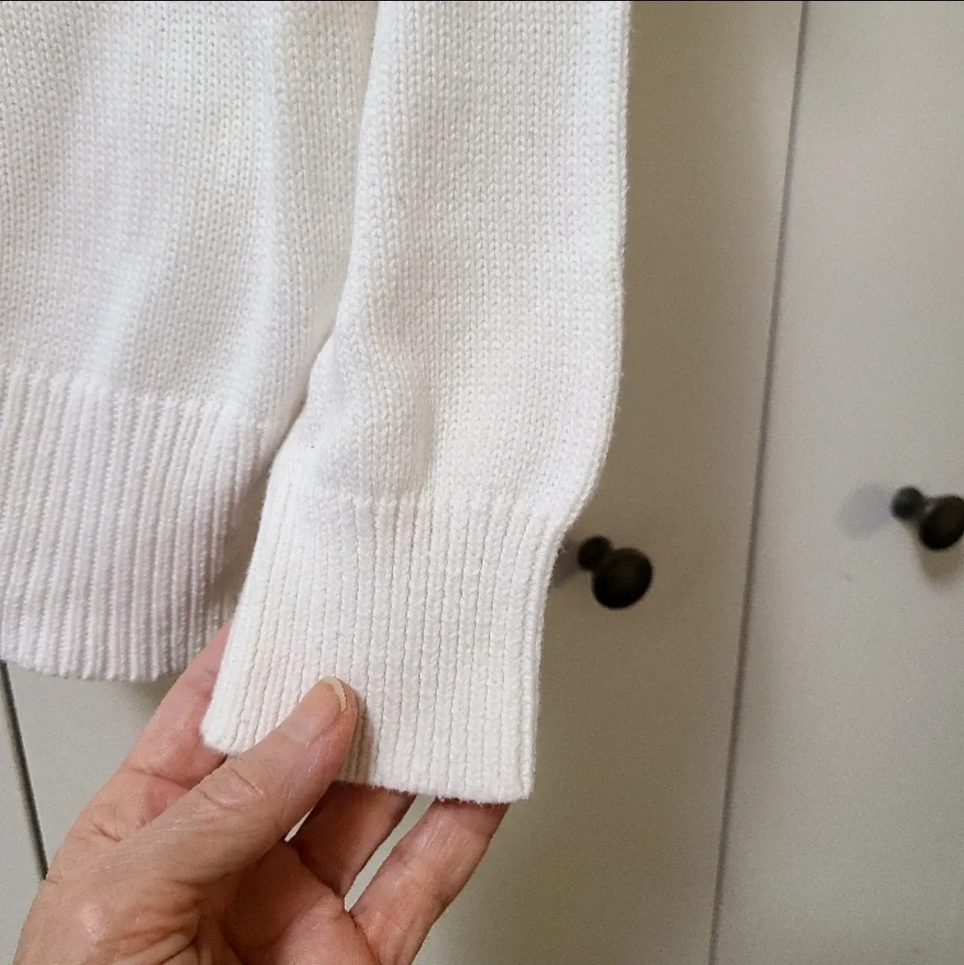 Clockhouse White Sweater - Size M image indicator(7)