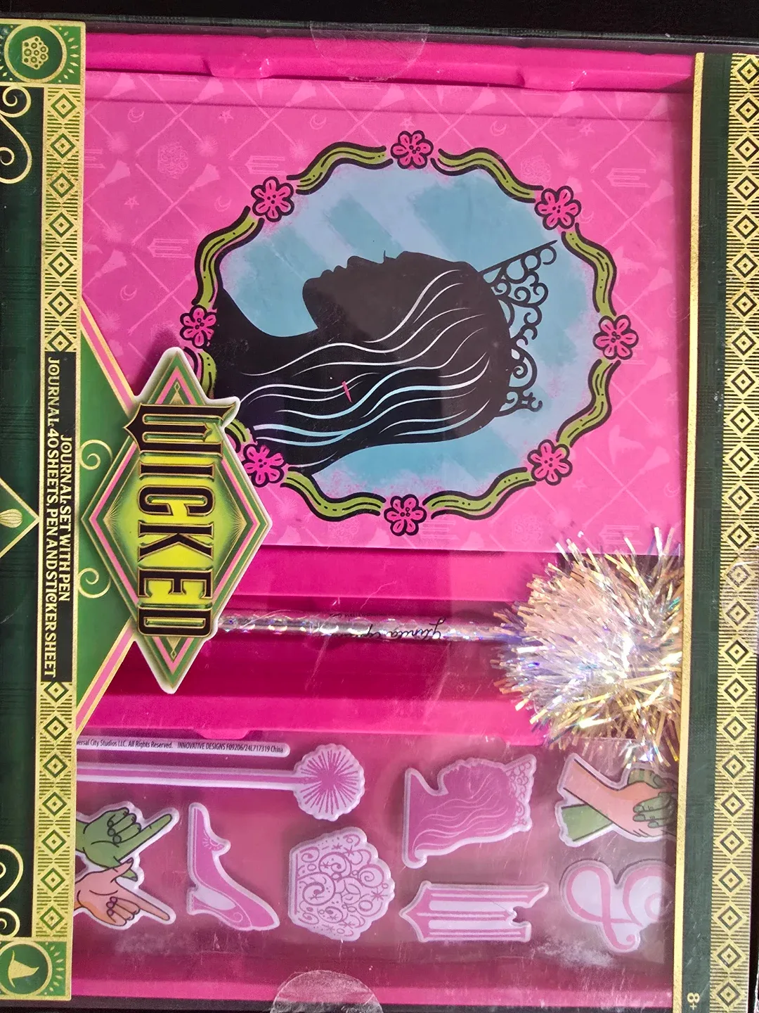 Wicked Journal Set with Pen & Stickers image indicator(2)