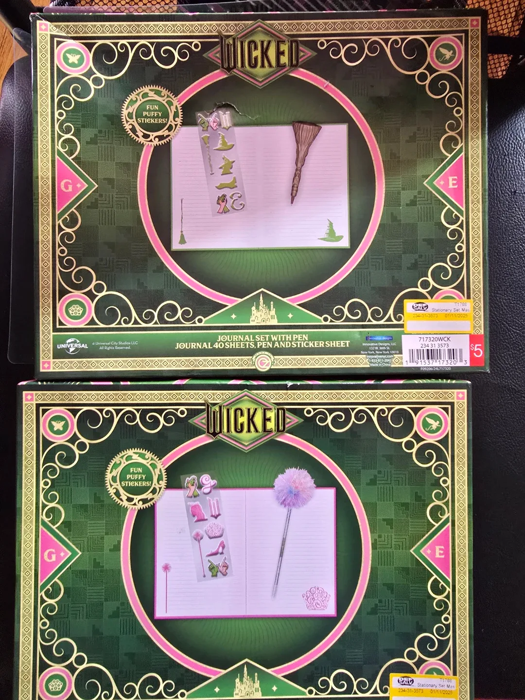 Wicked Journal Set with Pen & Stickers image indicator(4)