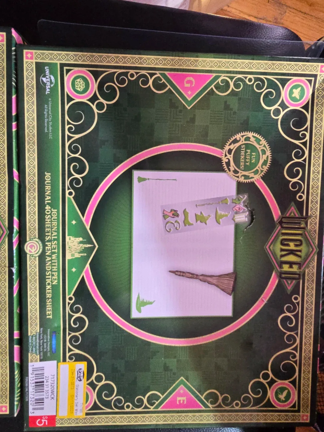 Wicked Journal Set with Pen & Stickers image indicator(5)