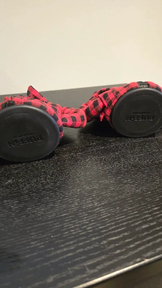 Puffin Drinkwear Lumberjack Beverage Holder - Red Plaid image indicator(4)