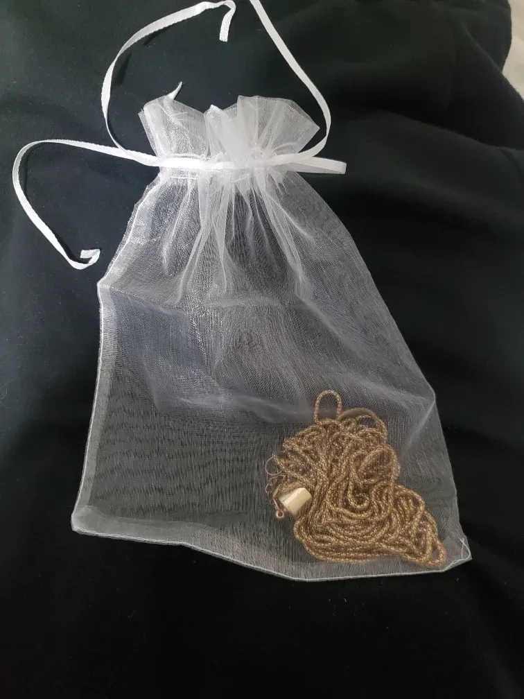 Gold-tone Multi-Strand Fashion Necklace image indicator(2)