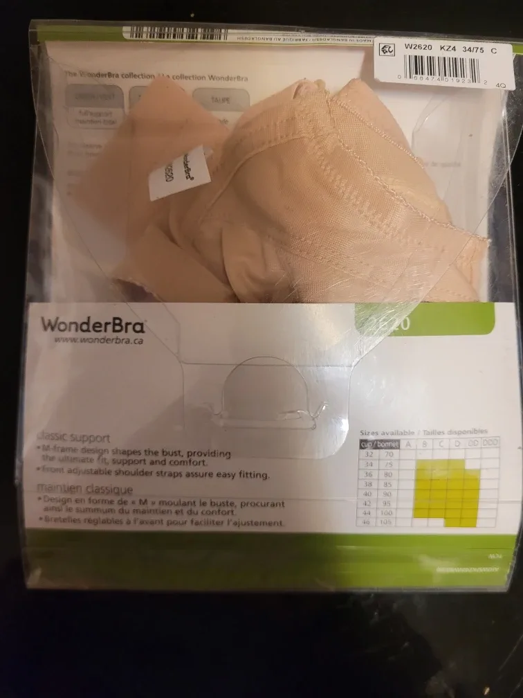 Wonderbra C34 Full Support Wireless bra image indicator(2)