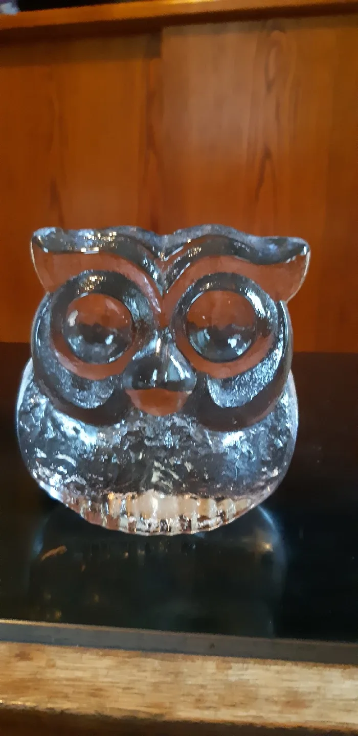 2 Swedish Crystal Paperweights/Figurines image indicator(2)