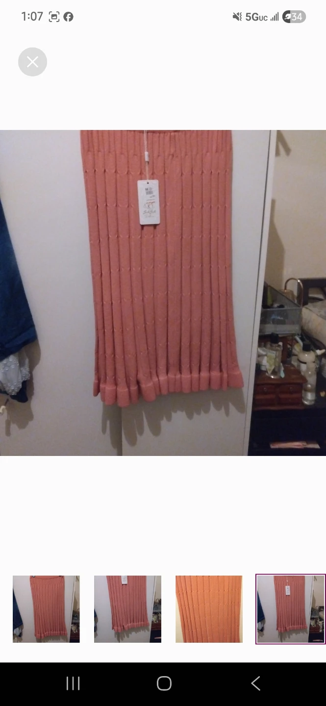 Women pink color one size skirt - photo 2
