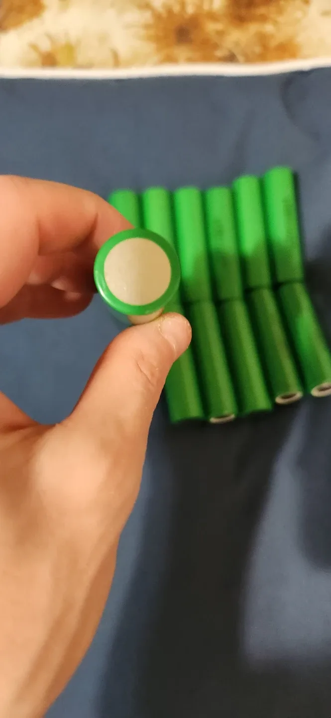 Brand new 10 LG 18650 Green Batteries image indicator(4)