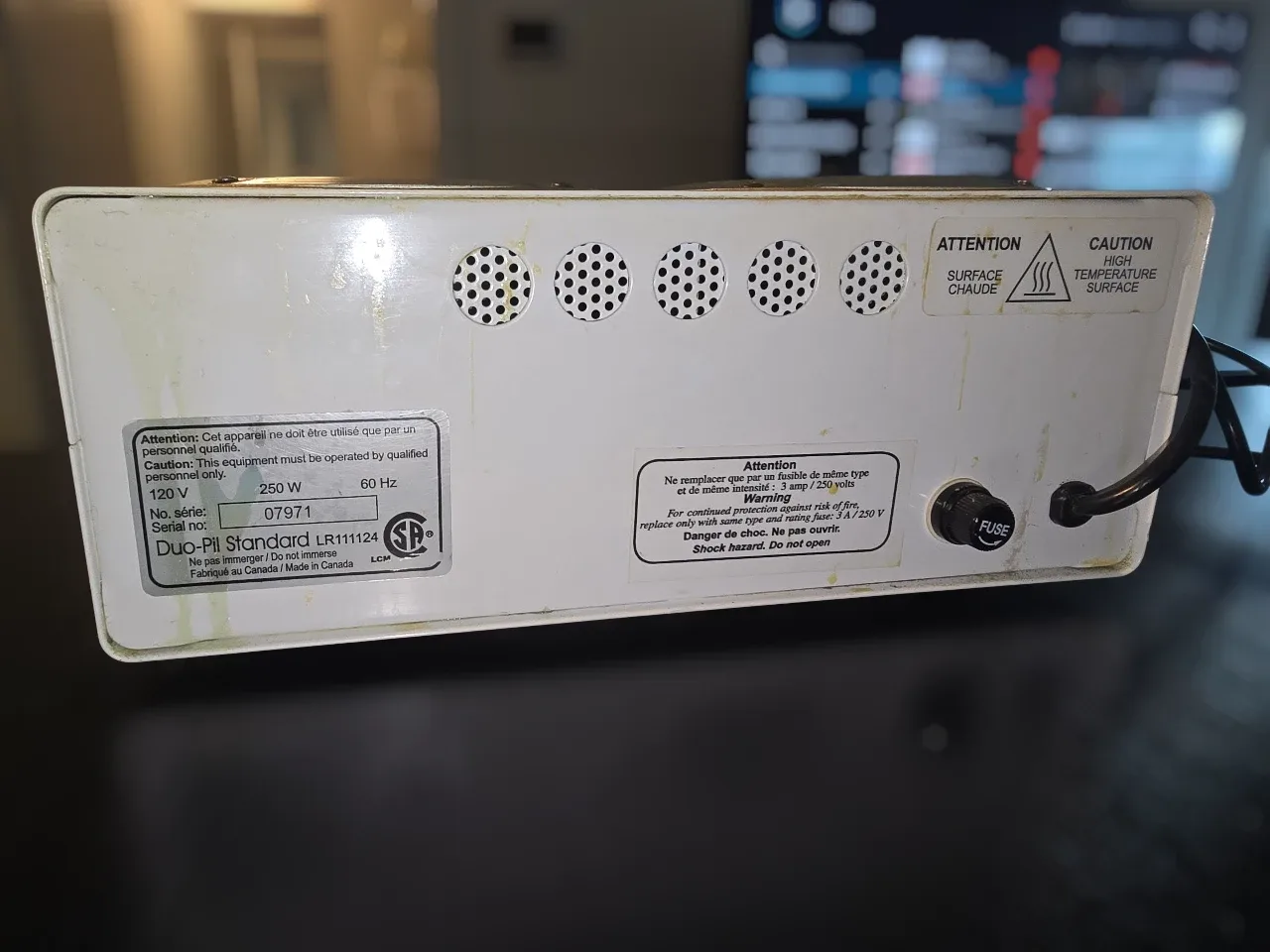 Equipro Duo-Pil Wax Warmer image indicator(3)