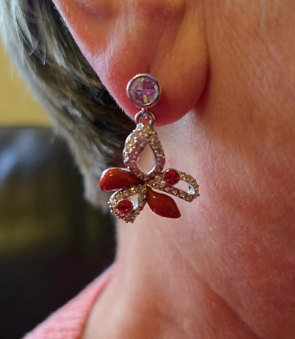 Swarovski Earrings Set with Box and certificate - photo 3