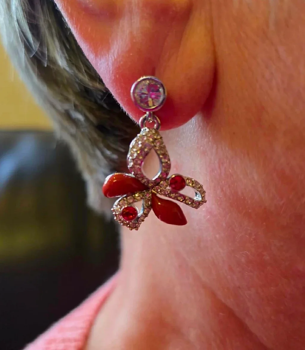 Swarovski Earrings Set with Box and certificate image indicator(3)