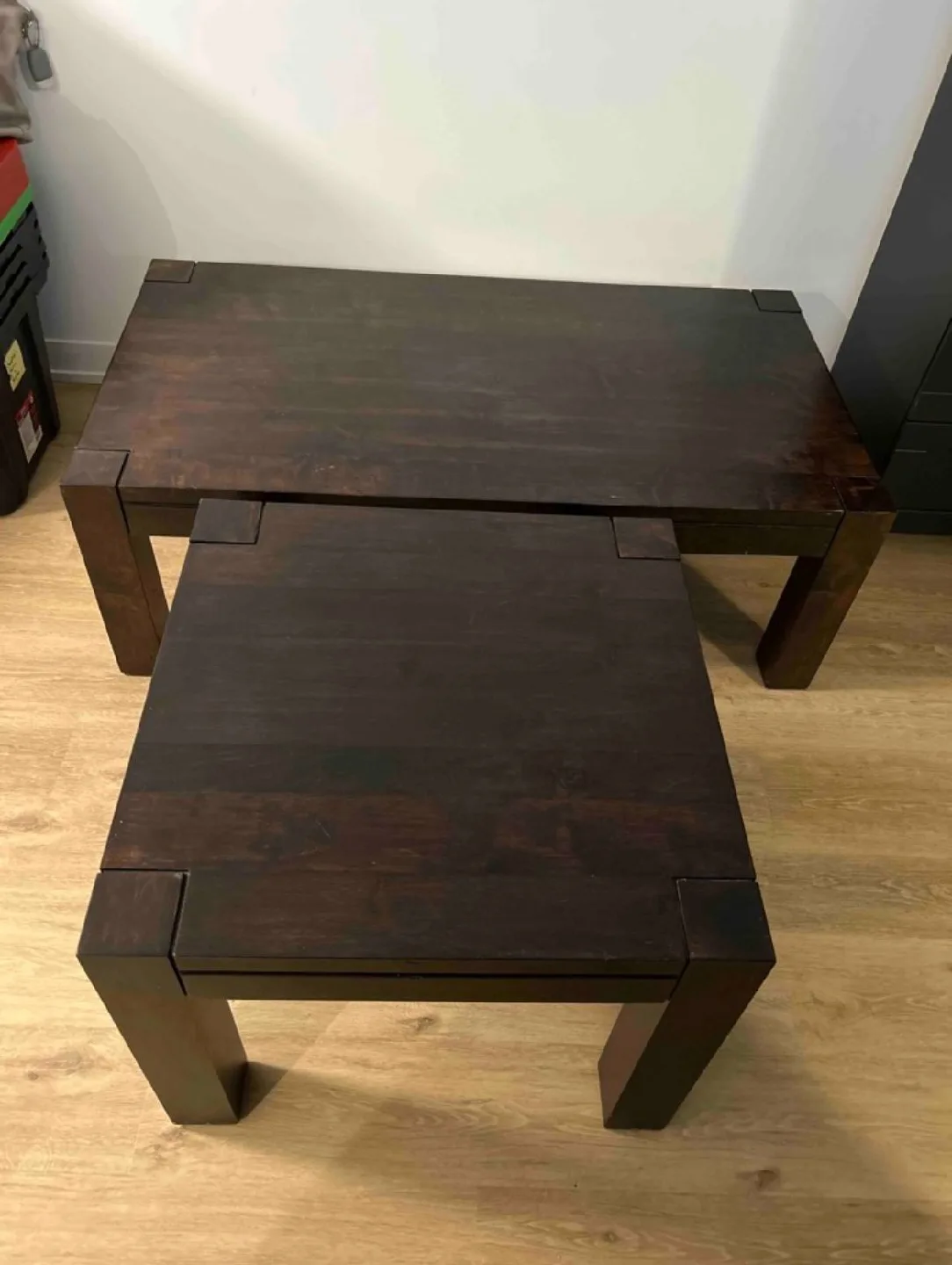 Wooden Coffee Tables - Set of 2