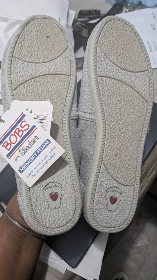 BOBS from Skechers Gray Flats Size 10 - photo 2
