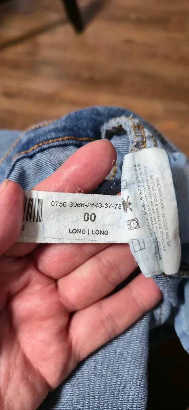 Light Wash Jeans, Size 00 image indicator(3)