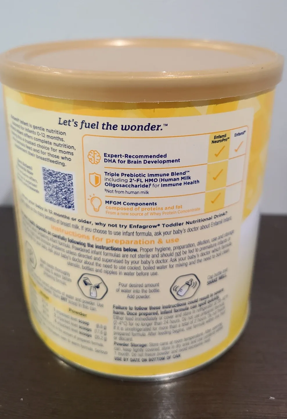 Enfamil Infant Formula Milk-Based Powder - New image indicator(3)