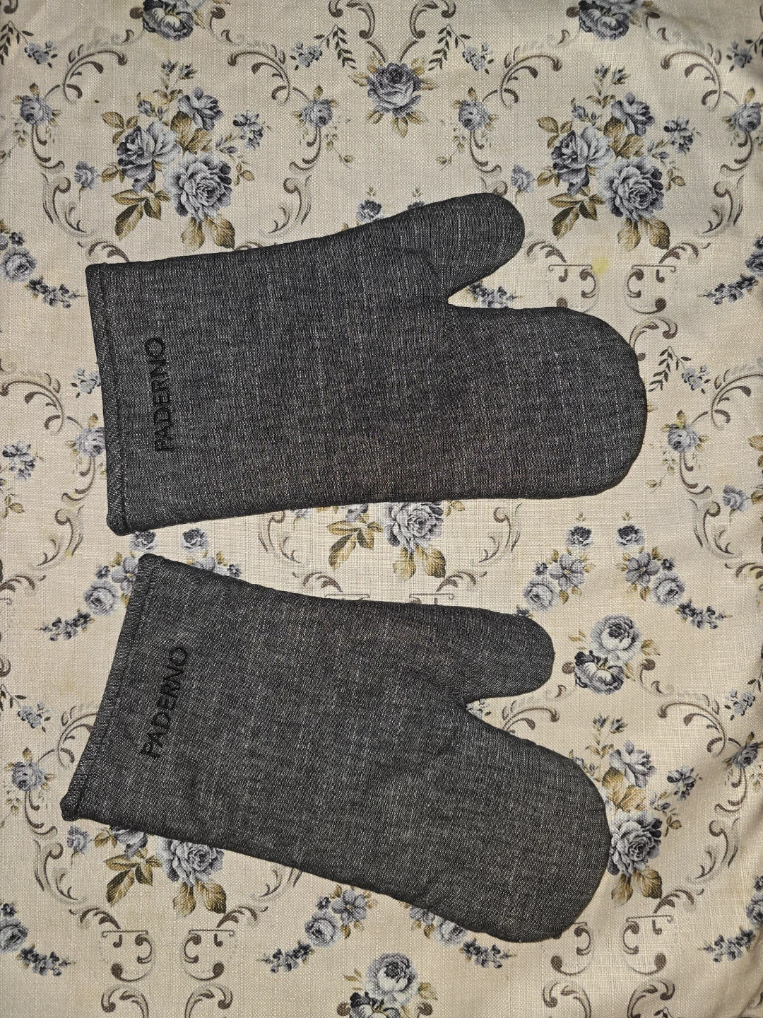 Paderno Oven Mitts, Pot Holders & Kitchen Towels 5 piece Set🥕 - photo 2