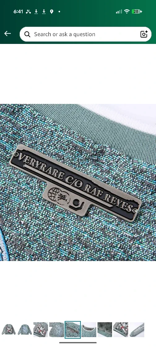 Samurai and Skull fleece lined oversized sweater (unisex) image indicator(7)