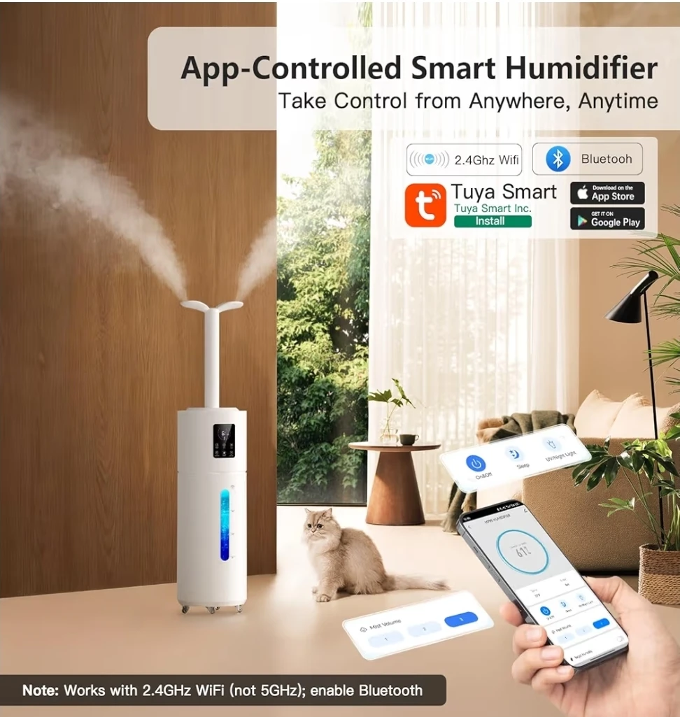 Smart Humidifier - 4.5 Gal Large Room - photo 4