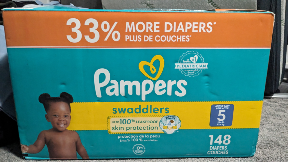 Pampers Swaddlers Size 5 - photo 2