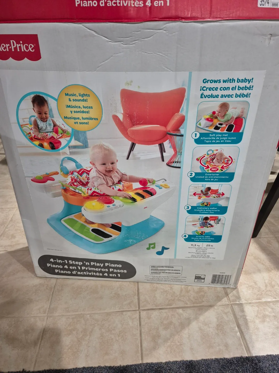 Fisher-Price 4-in-1 Step 'n Play Piano image indicator(7)