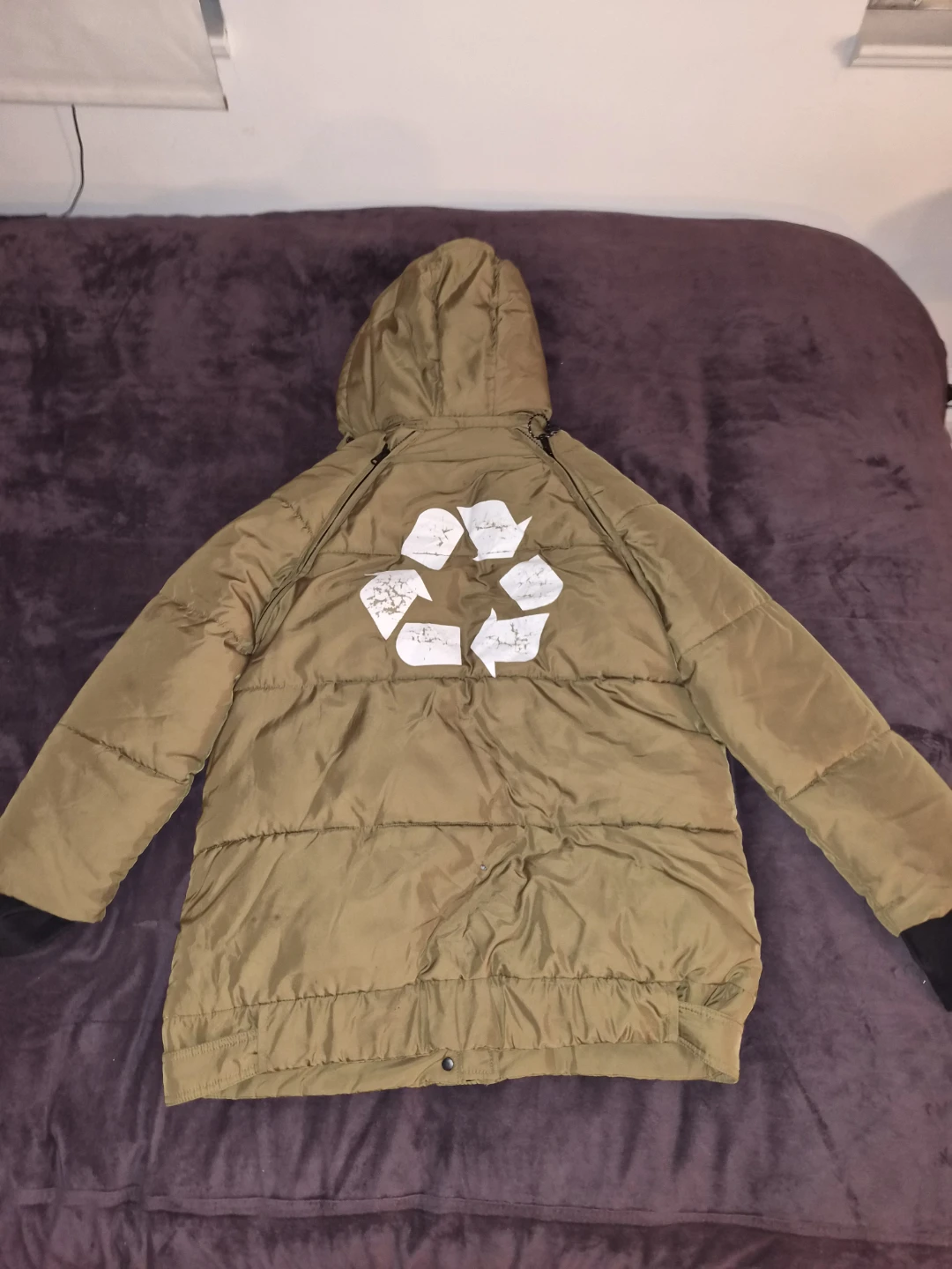 Zara Recycled Capsule Puffer Coat - Size S-M - photo 2