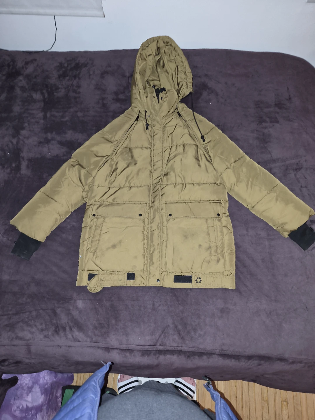Zara Recycled Capsule Puffer Coat - Size S-M - photo 3
